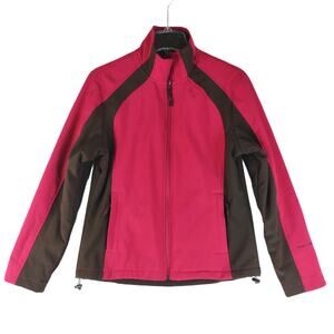 FREE COUNTRY Women's M Softshell Insulated Full Zip Jacket Outdoors Hiking Sport